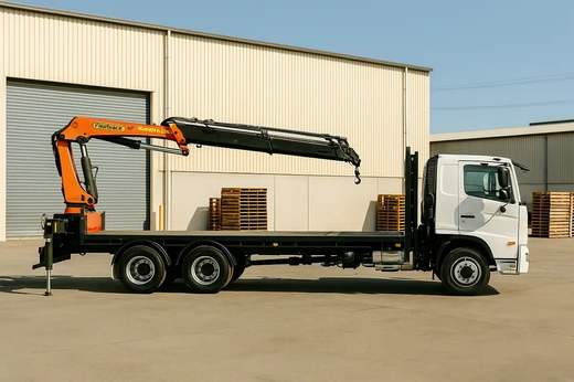 HIAB crane truck